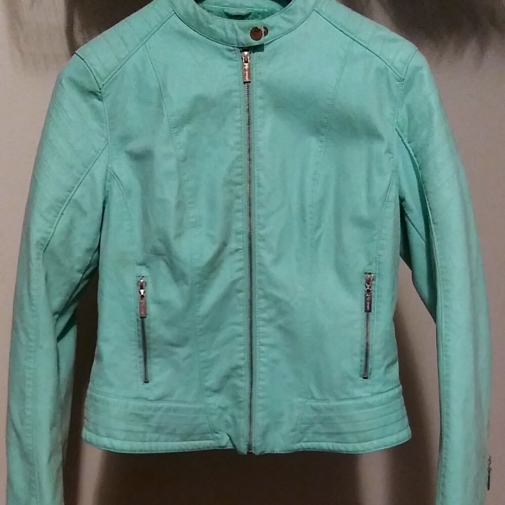 Faux Leather Jacket